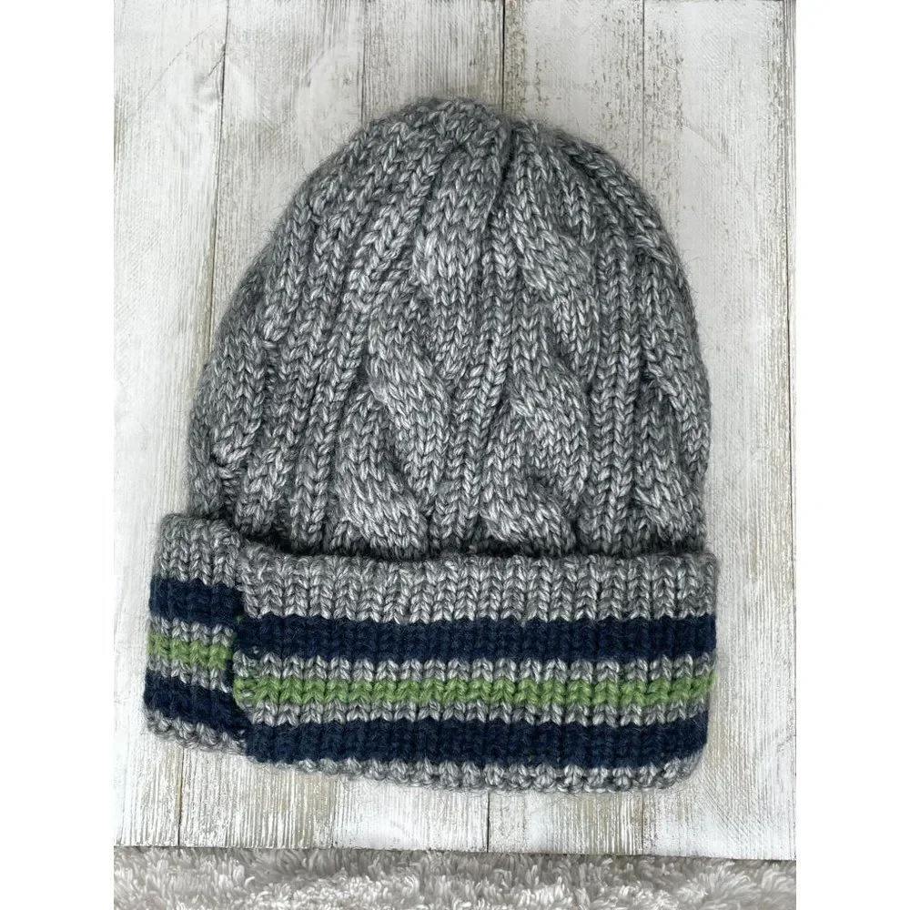New Territories Anarcho Mountainous Fleece Lined Beanie Hat